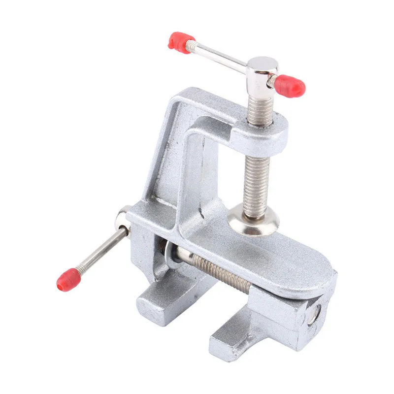 3," Алюминиевый миниатюрный маленький зажим для хобби ювелира на настольной скамье тиски мини-инструмент тиски многофункциональные тиски