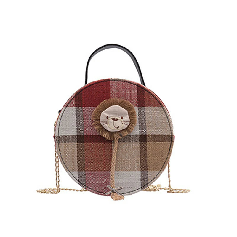 

BEAU-Small Bag Female New Wild Messenger Bag Summer Bag Shoulder Fashion Cartoon Bag