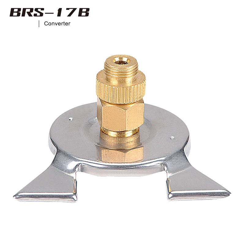 BRS 17B Outdoor Camping Gas Stove Connector Cookware Gas Adaptor for