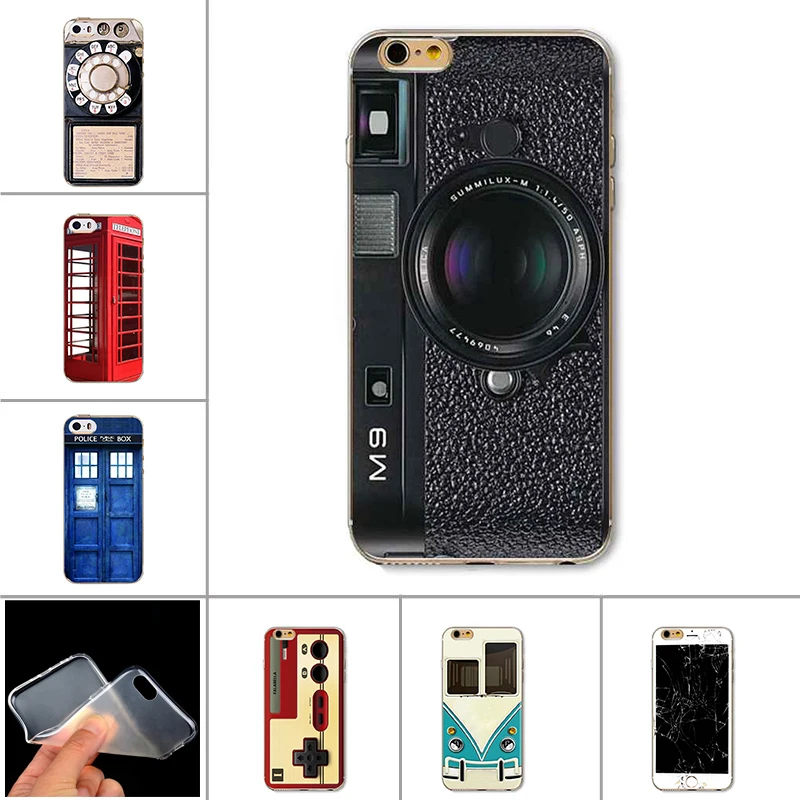 Novelty Back Cover for Apple iPhone 4 4s 5 5s 6 6s 6plus 6splus Silicone Ultra thin Soft TPU Phone Cases Calculator Recorder