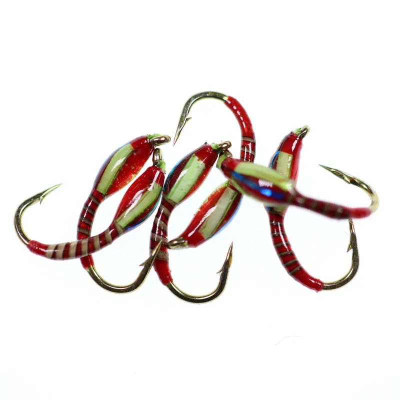 

6Pcs/lot 1cm fishing lure minnow quality professional bait swim bait jointed bait equipped black or white hook