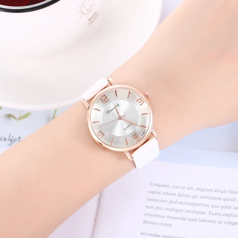 

Dropshipping Women Watches Top Brand Luxury Women's Watch Fashion Simple Ladies Geometric Surface Quartz Watch Relogio Feminino