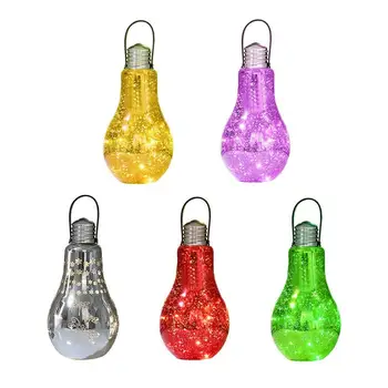 

400ML/700ML Christmas LED Light Bulb 5 Colors Christmas Decoration Hanging Lights With Handles Outdoor Garden Hanging Lights J2