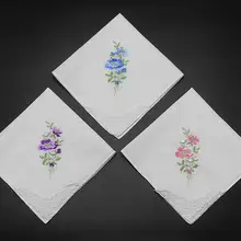 Платок в цветочки семейный платок на заказ платок подарок для родителей платок невесты и жениха