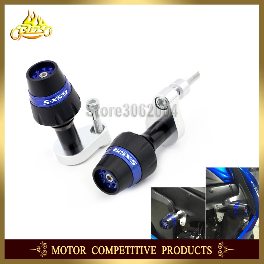 

Frame Slider Crash Protector Bobbins Falling Protection Mortorcycle For SUZUKI GSX-S 1000F GSX-S1000F GSXS1000F 2015-2016 CNC