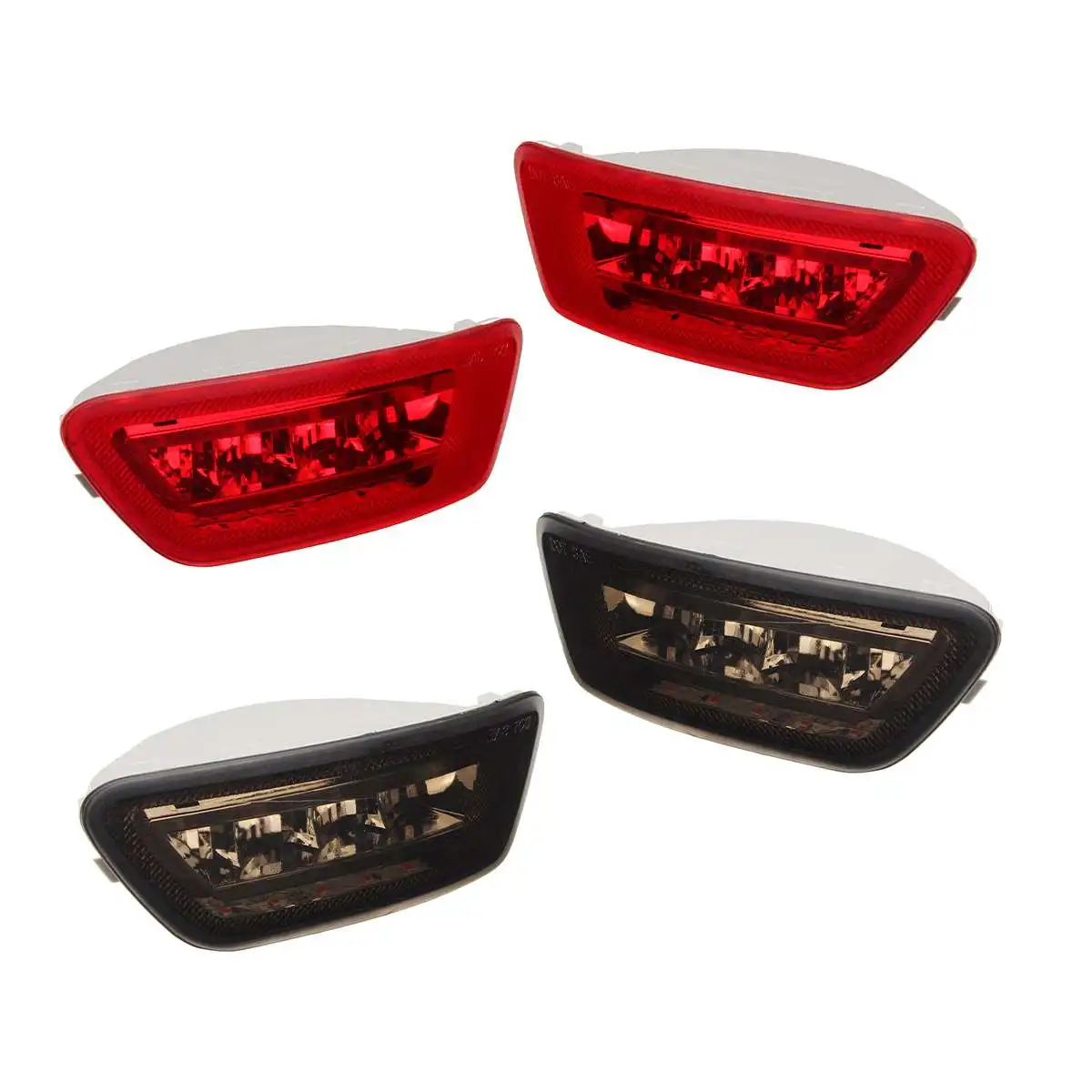  1Pair LED Rear Bumper Fog Marker Rear Lights Tail Brake Fog Lamp For Jeep Grand Cherokee WK2/Compas - 33039835068