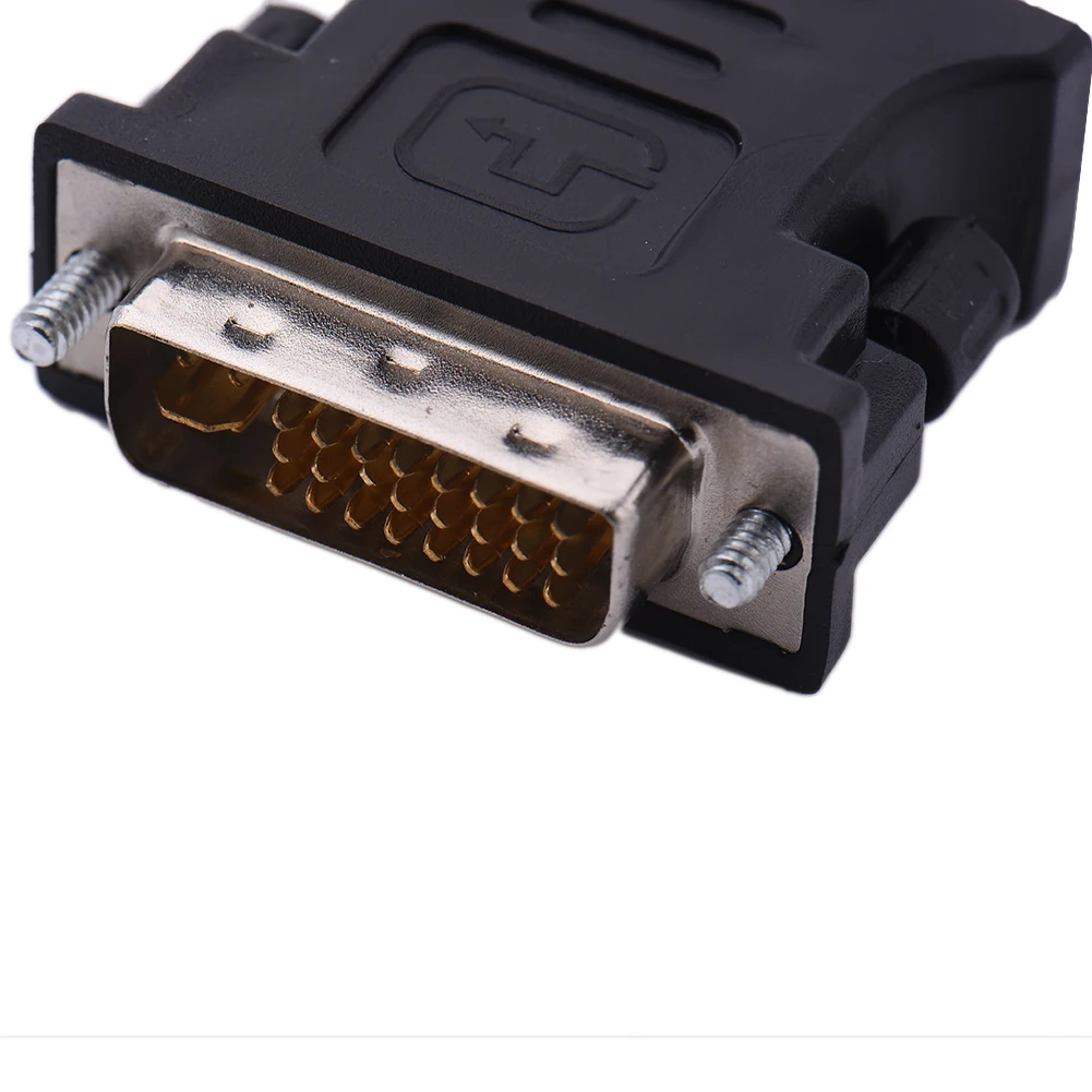 DVI 24 5 Pin DVI мужской VGA Женский видео конвертер адаптер для ПК ноутбука