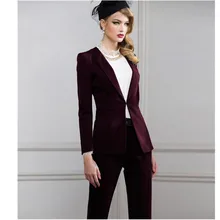 2018 Sale Pantalones Mujer Women Suit Fashion Professional Ol Dress Business Formal Jacket + Pants High Quality Custom Women’s