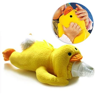

Baby Feeding Milk Bottle Insulation Cover Holder Feeder Thermal Bag Warmer Animal Plush Toy