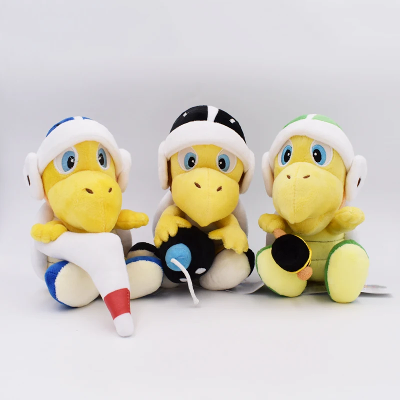 18cm Super Mario Bros bombe Bro Koopa Troopa Boomerang marteau doux en peluche peluche poupée Super Mario jouets en peluche livraison gratuite