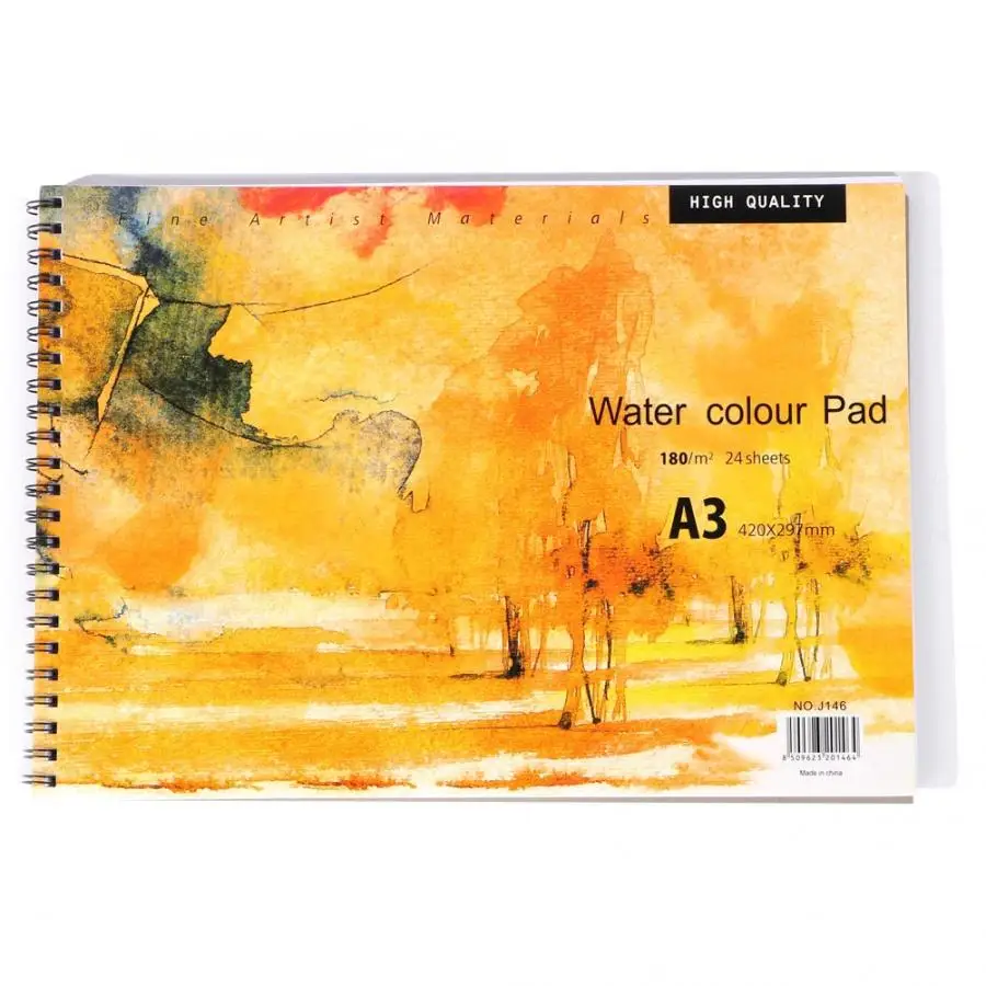 А3 пастельный бумажный блокнот акварельный бумажный блокнот-скетчбук дневник блокнот для рисования