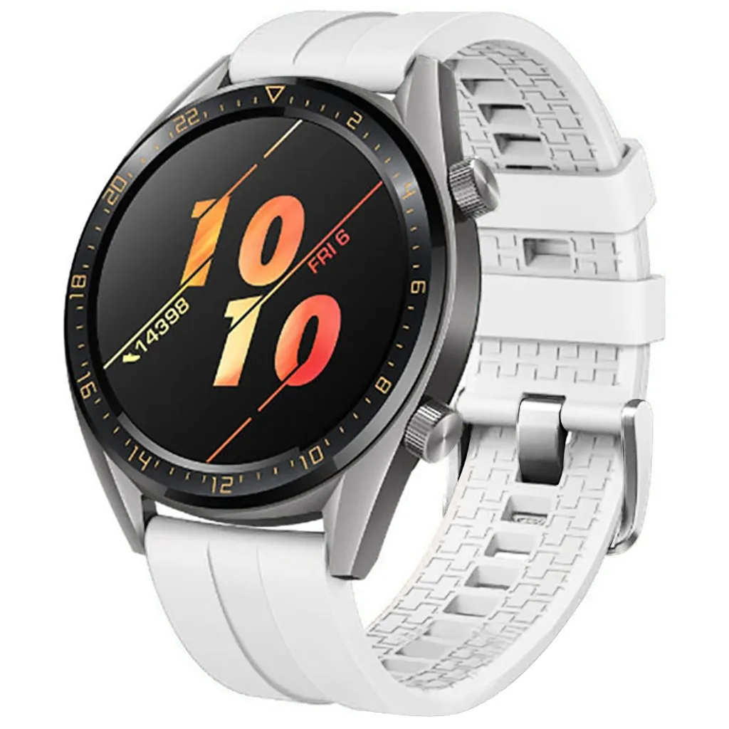 Силиконовый ремешок для наручных часов Huawei Smart Watch GT Active 46 мм Honor Magic|Ремешки часов|