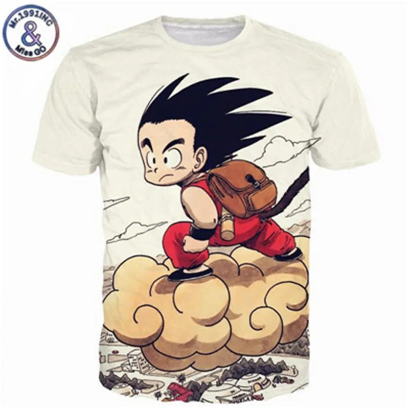 Ceny Dragon Ball DBZ Bulma super saiyan Vegeta koszulka 3D mężczyźni kobiety Anime Kid Goku Goten Gohan T koszula Harajuku Lonzo Ball koszulki