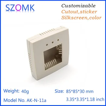 

10 pieces Humidity Sensor housing electronics project box wall mounting junction box 85X85X30MM