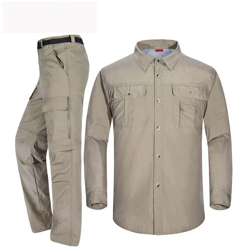 

Quick Sweater Patch Removable Shirt Long Sleeve Outdoor Mountaineering Walking Fishing Quick Drying Sunset Sportswear