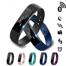 Gzdl ID115 умный Браслет Bluetooth Smart Группа сна фитнес-трекер активности монитор Шагомер Браслет iPhone Android WT8114