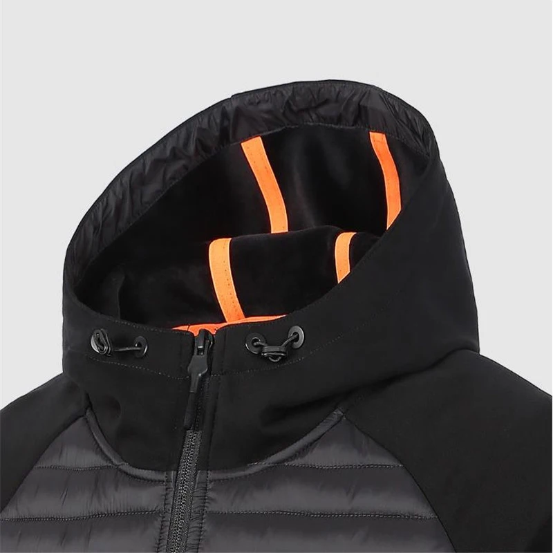 Xiaomi Uleemark hombres abajo chaqueta Casual moda invierno chaqueta abrigo para hombres con capucha algodón acolchado ropa abrigo hombre Outwear otoño - 6