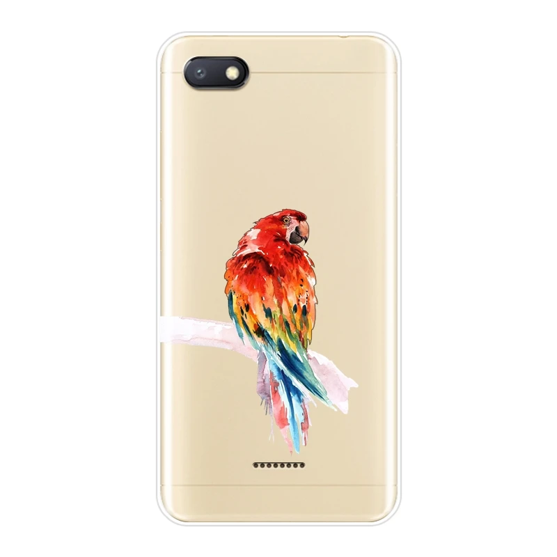 Задняя крышка для Xiaomi Redmi S2 6A 5 Plus 4A Bird мягкий силиконовый чехол телефона Pocophone F1 Note