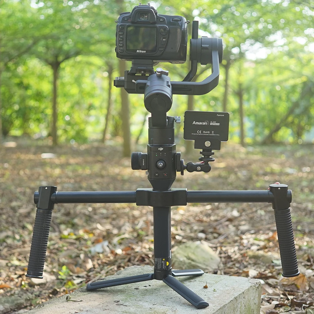 Расширенный двойной держатель ручки для DJI Ronin S ручной карданный захват