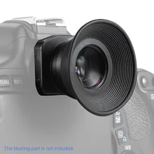Visor de enfoque fijo 1.51X, lupa de ojo para Canon, Nikon, Sony, Pentax, Olympus, Fujifilm, Sigma, Minoltaz, DSLR