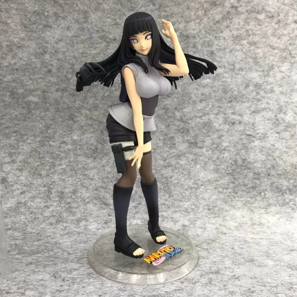 HKXZM Аниме фигурки Наруто Gals Hyuuga Hinata ver.2 ПВХ фигурка Коллекционная модель игрушки
