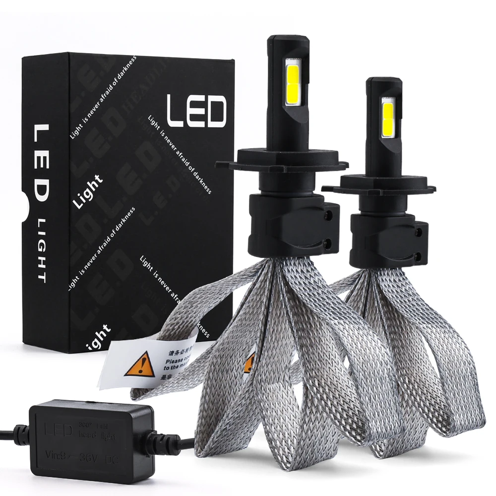 Car Headlamps H1 H4 H7 H11 HB3 HB4 LED Car Headlight Bulbs 60W 6400lm 6000K S7 Auto Headlamp Fog Light 12V 24V LED H7 Headlights Car Headlamps H1 H4 H7 H11 HB3 HB4 LED Car Headlight Bulbs 60W 6400lm 6000K S7 Auto Headlamp Fog Light 12V 24V LED H7 Headlights