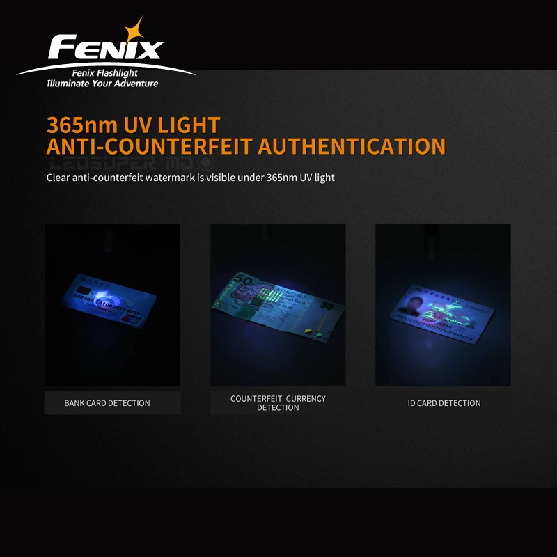 Рабочий Penlight Fenix LD05 V2.0 супер компактный фонарик двойные источники освещения для медицинских работников