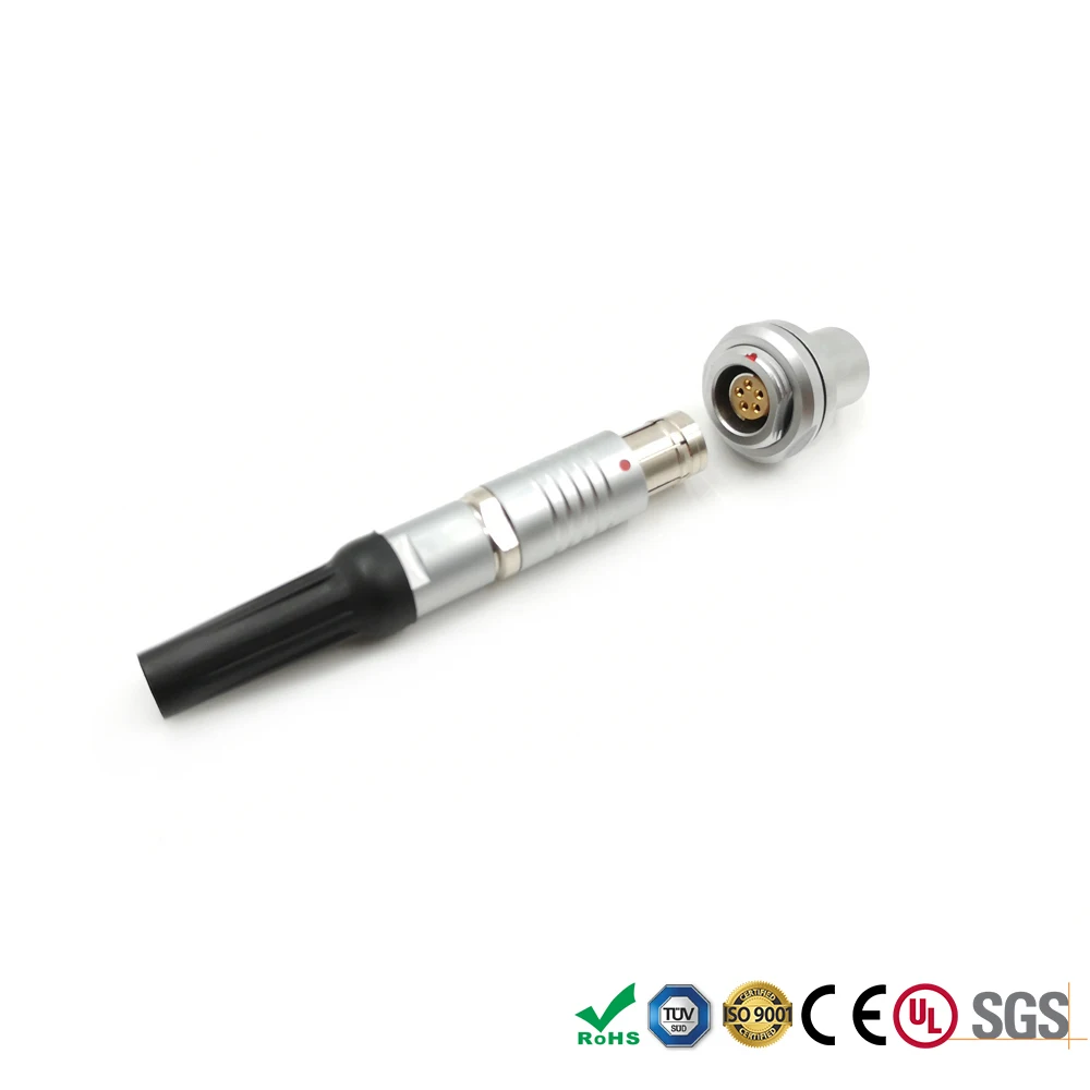 

1F 103 Series 2 3 4 5 6 7 8 10 12 14 16 Pin Male Plug and Female Socket RS Waterproof IP68 Connector
