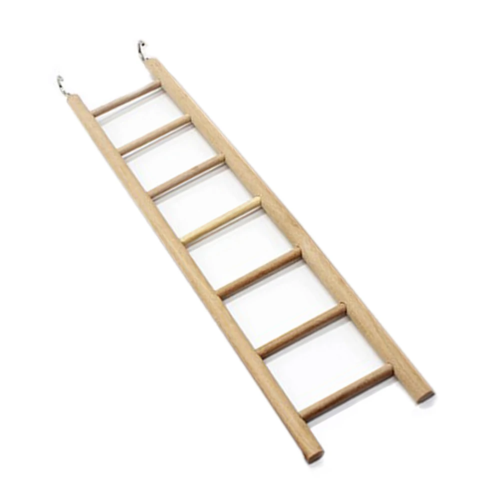 7Ladders 3/4/5/6/7/8 Лестницы деревянная лестница для попугая жердочка для птицы стенд для лазания игрушки для детей - Цвет: 7Ladders