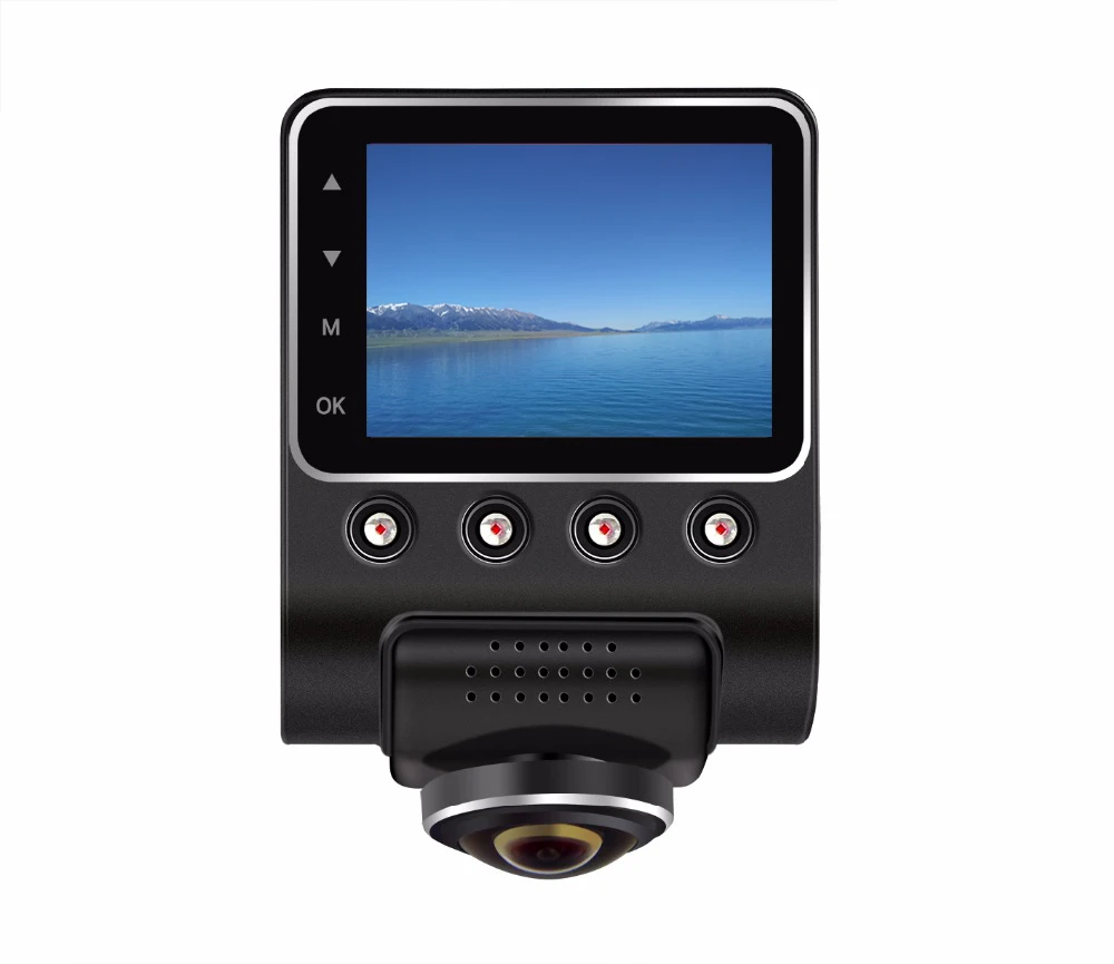 WI FI регистраторы 1080 P 360 градусов панорамный автомобиля Камера HD