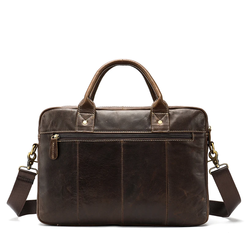 MVA Briefcase Men's Genuine Leather Bag for Men Computer portfolio for documents Business Briefcases leather laptop bag 14inch MVA Briefcase Men's Genuine Leather Bag for Men Computer portfolio for documents Business Briefcases leather laptop bag 14inch