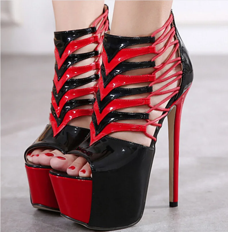 AVVVXBW 2017 Women�s Gladiator Pumps Sexy Night Club Thin