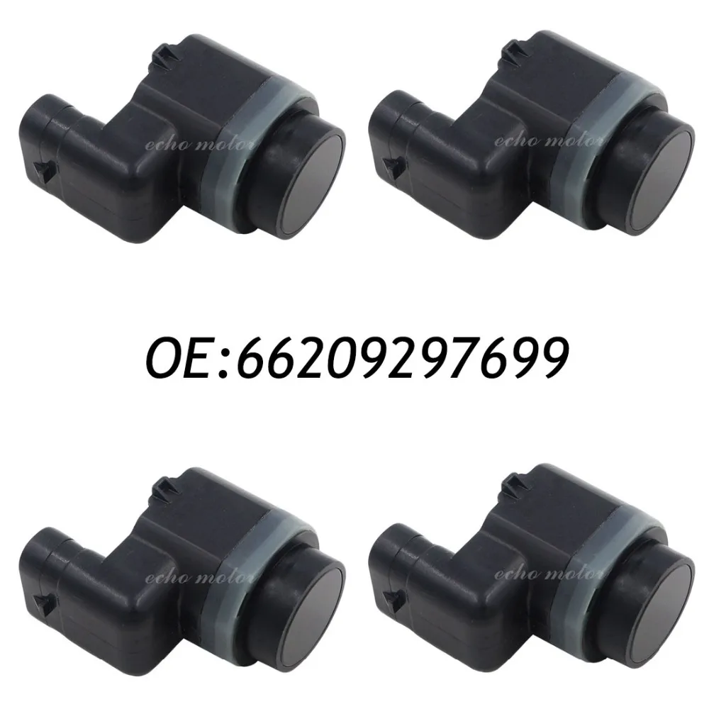 

New 4pcs 66209297699 9297699 PDC Parking Sensor Bumper Object Reverse Assist Radar For BMW