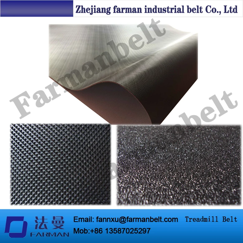 

Pvc treadmill conveyor belt running belt