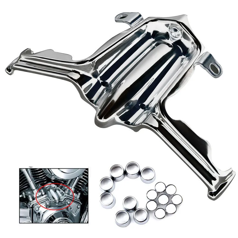 

Triclicks Chrome Tappet / Lifter Block Accent Cover for Harley Twin Cam 02-16 Road King