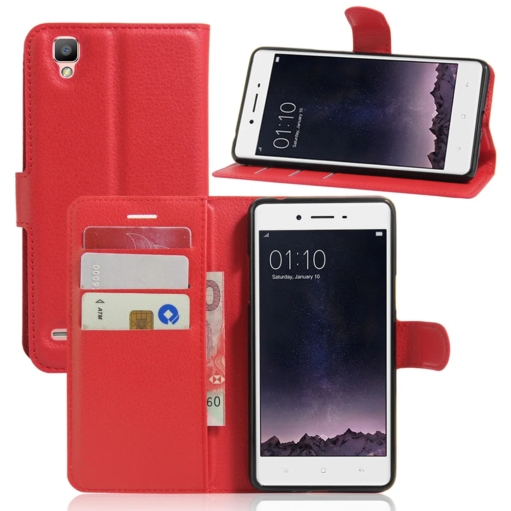 

YINGHUI Luxury Leather Cover For Oppo F1 / Oppo A35 5.0 Inch Phone Case With Stand Wallet Style Flip Cover Bags Skin For Oppo F1
