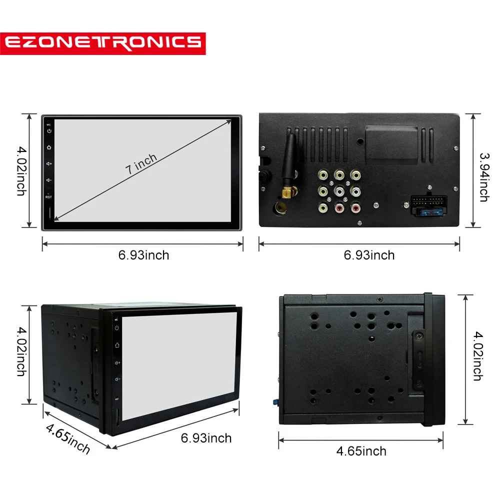 2 Din Android 8.1 Car Radio auto Stereo 7