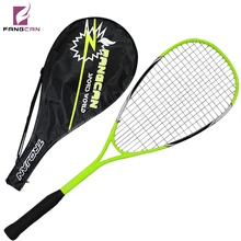 2 шт./лот FANGCAN FCSQ-02 алюминий углепластик сквош ракетки 210 г для начального уровня с строка в 3/4 крышка