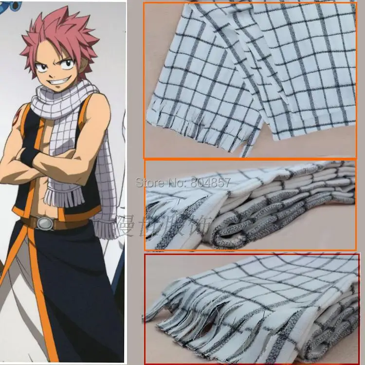 17.99US $ |cosplay Natsu Dragneel FAIRY TAIL scarf 2 colors 2015 new|scarf ...