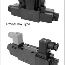 DSG-02-3C12 RC 1/4 электромагнитный управляемый гидравлический направленный регулирующий клапан, три положения, пружинный центр, 24В dc, 220В AC
