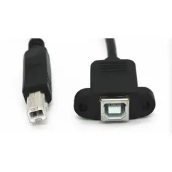 Расширение с USB принтом, с ушками, винтовыми отверстиями, фиксированная USB революция, печать мать удлинитель линии 0.5m10pcs