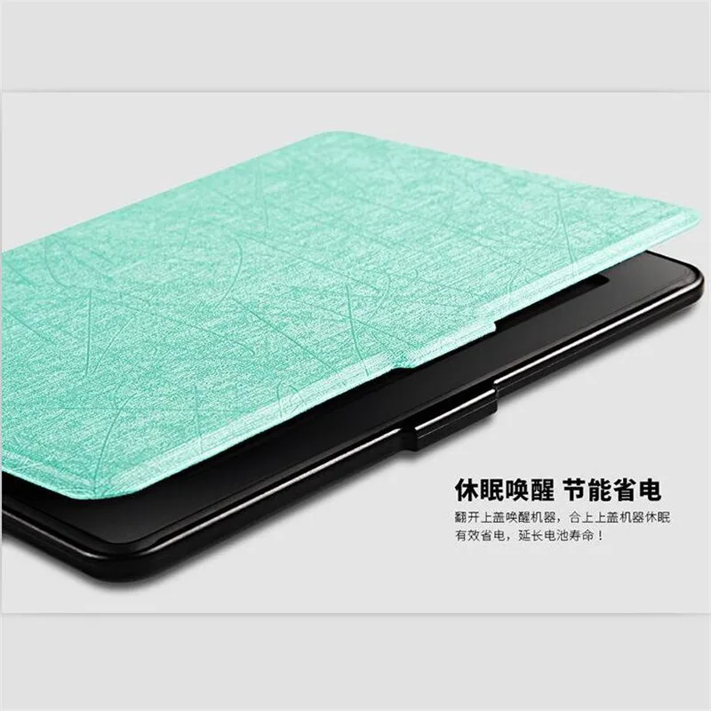 Кожаный чехол для Amazon Kindle Paperwhite 1 2 3 6 дюймов подставка планшета с функцией сна и