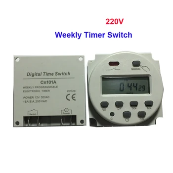 

1 Piece AC 220V 16A LCD Display Digital Power Programmable Timer