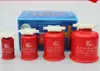 High quality 4 pcs Genuine waterfall frog magic pot acupuncture massage cupping hand screw type red cans non- peak cupping 1