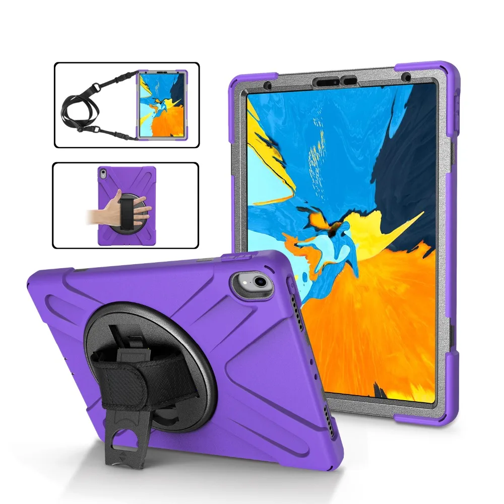 

For iPad Pro 11 Case 2018 Release, Kickstand Full-body Rugged Protective Case for Apple iPad Pro 11 A1980 A2013 A1934 A1979