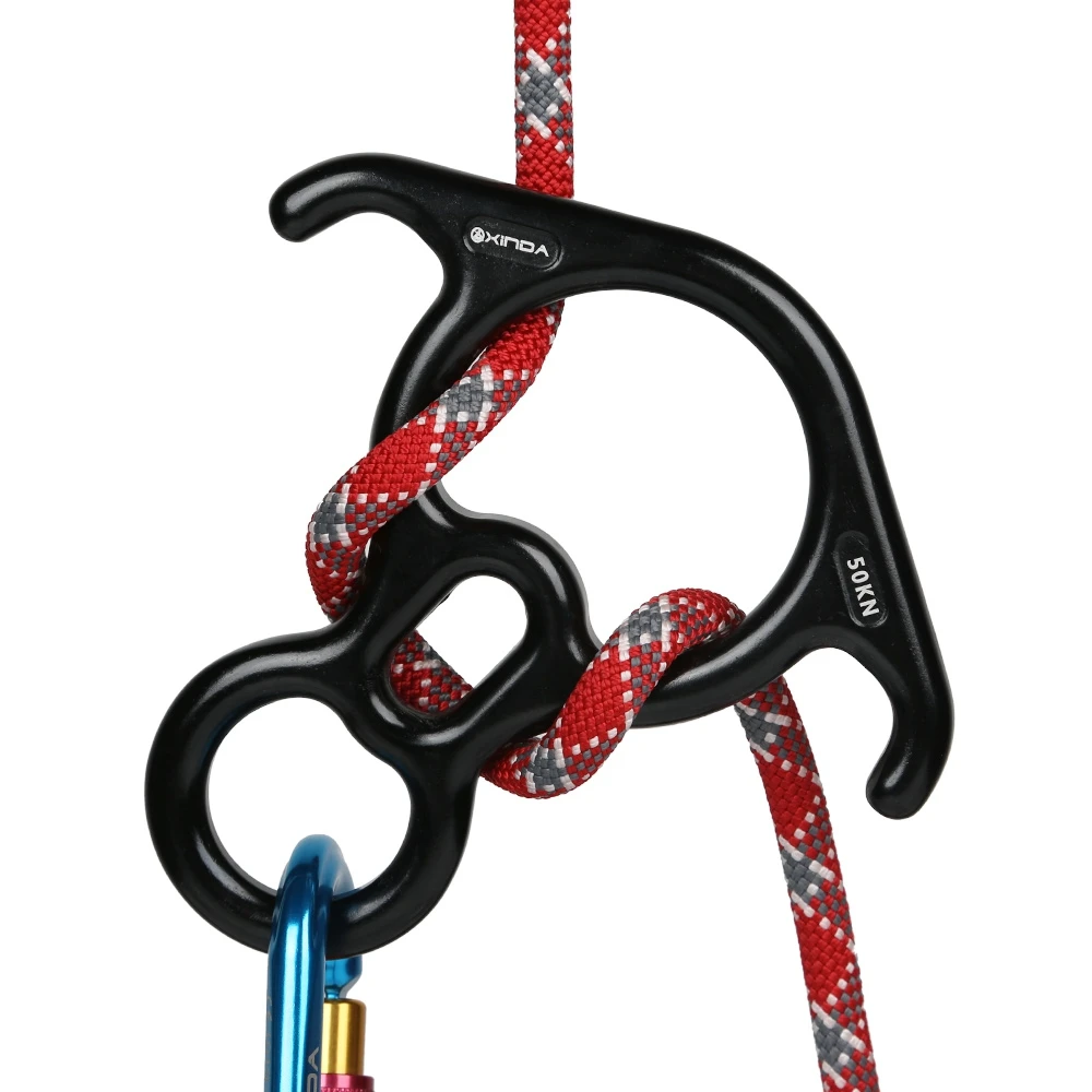 

New High Quality 8-Loop Descending Device 50KN For Fall Protector Climbing Equipment