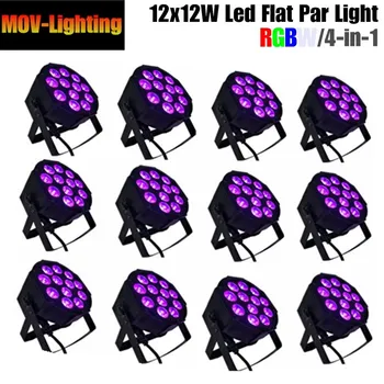 

12pcs/lot 12x12W led Par lights RGBW 4in1 professional stage dj equipment