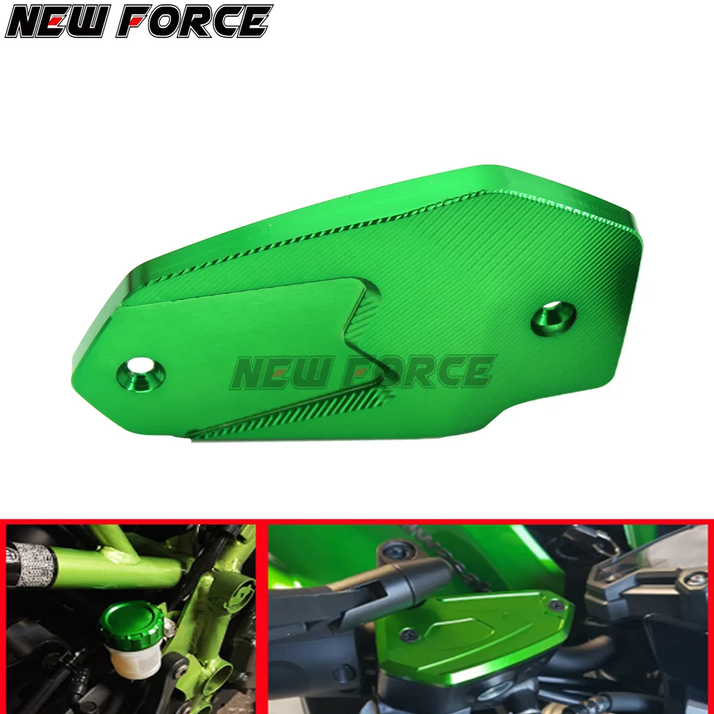 Front cover rear Brake Fluid Reservoir Cover Cap FLUID RESERVOIR For Kawasaki Z800 R6N ER-6N ER6F VERSYS 650 ninja650 Z900 | Автомобили и