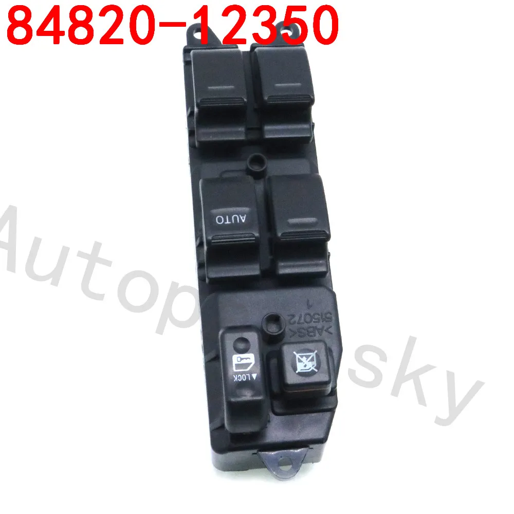 

84820-12350 High Quality Front Right Door Power Master Window Switch 7pins For Toyota Corolla AE110 1998 - 2002