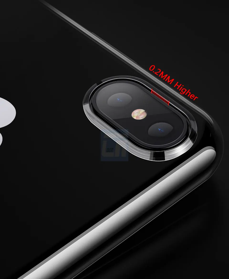 iPhone XS Max Clear Silicon Cover